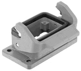 Harting Bulkhead housing, single locking, size 6B Harting